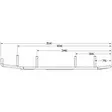 Sno-X Ripper Four Ohjausrauta pari 4" Kovametalli - Duell MK varaosat ja tarvikkeet - 22351 - 1