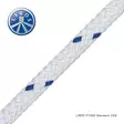 Standard White-Blue 8mm x 200m - Duell venetarvikkeet - 66551 - 1