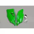 UFO Side panels KX250F 21-24 KX450F 19-23 Green 026 - Duell MP varaosat ja tarvikkeet - 48571 - 1