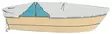 Venepeitteen tukijalka 75/120 - Duell venetarvikkeet - 4401 - 1