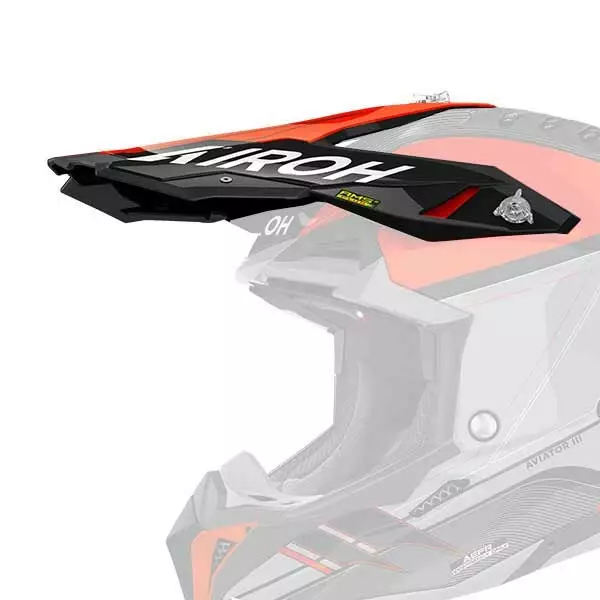 Airoh Aviator 3 Peak Saber Orange Gloss - Duell ajovarusteet - 60102 - 1