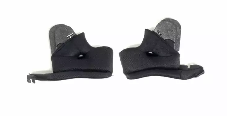 Airoh Commander pestävät poskipalat, L (30mm) - Duell ajovarusteet - 59502 - 1