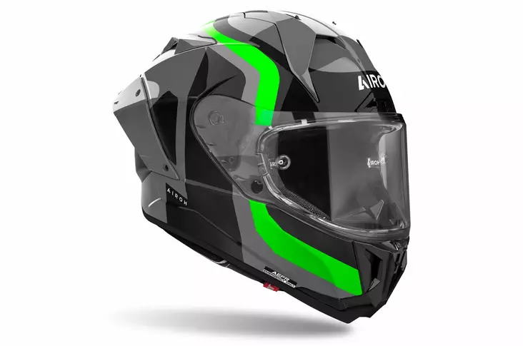 Airoh Kypärä GP 800 Competition Vihreä Fluo Kiiltävä, M - Duell ajovarusteet - 60322 - 1