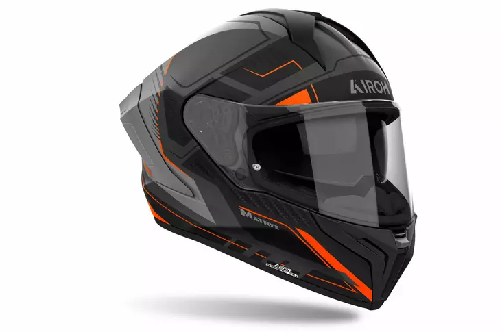 Airoh Kypärä Matryx Rocket Oranssi Matta, XS - Duell ajovarusteet - 60202 - 1