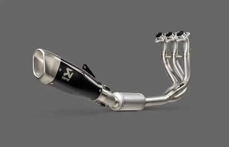 Akrapovic Racing Line (Titaani) Trident 660 2022- - Duell MP varaosat ja tarvikkeet - 67132 - 1