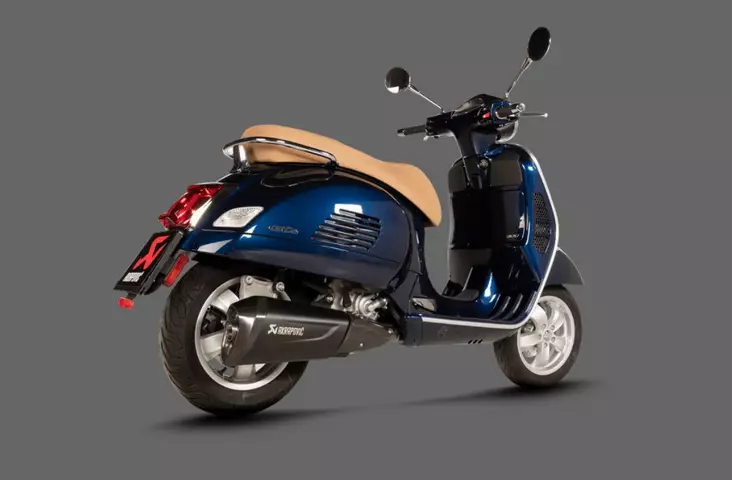 Akrapovic Slip-On Line (SS) Musta GTS300/SEI Giorni/Super 2021- - Duell MP varaosat ja tarvikkeet - 68092 - 1