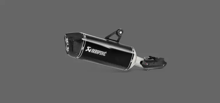 Akrapovic Slip-On Line (Titaani) Mustaline R 1250 GS / Adven 2019- - Duell MP varaosat ja tarvikkeet - 68322 - 1