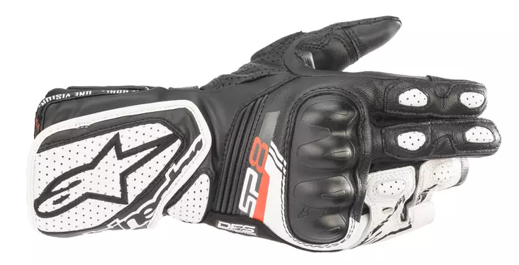 Alpinestars Ajohanska Naisten SP-8 v3 Musta/Valkoinen, S - Duell ajovarusteet - 40712 - 1