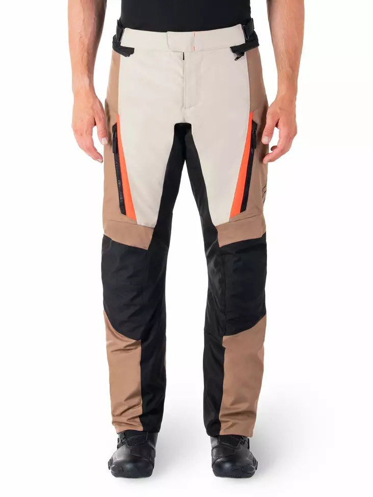 Alpinestars Ajohousut ST-1 Vedenpitävä Khaki/Hiekka/Punainen, L - Duell ajovarusteet - 41622 - 1
