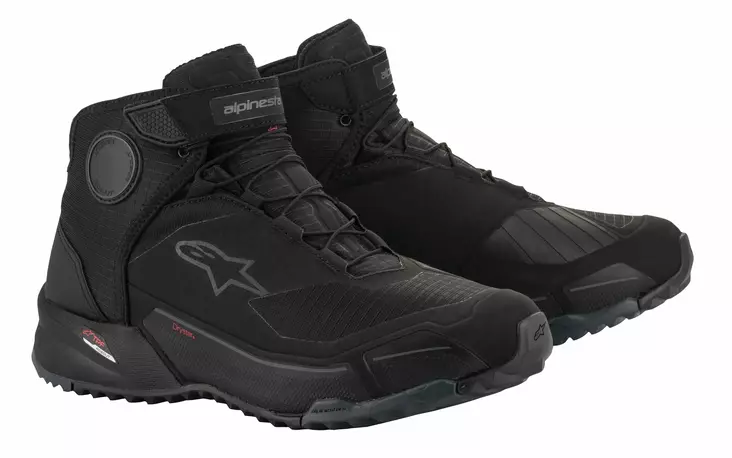 Alpinestars Ajokenkä CR-X Drystar musta, 44 - Duell ajovarusteet - 37842 - 1
