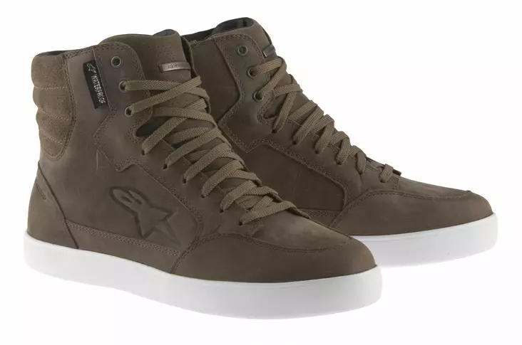Alpinestars Ajokenkä J-6 Vedenpitävä Brown, 42.5 - Duell ajovarusteet - 37562 - 1