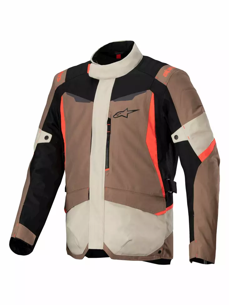Alpinestars Ajotakki ST-1 Vedenpitävä Khaki/Hiekka/Punainen, M - Duell ajovarusteet - 42162 - 1