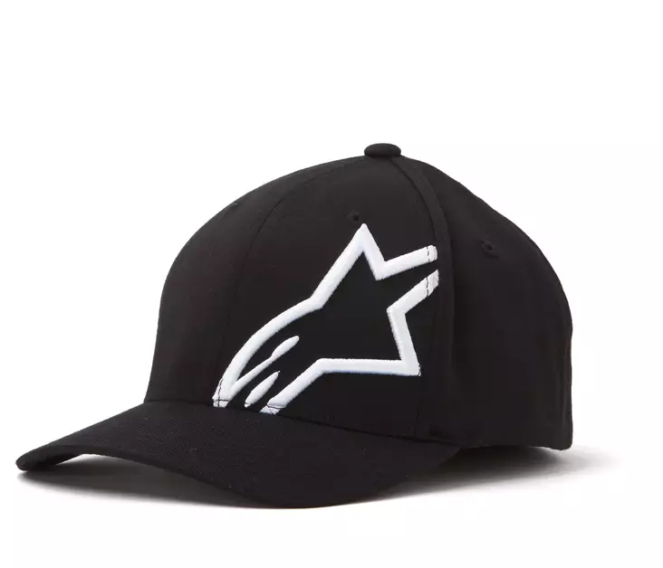 Alpinestars Corp Shift 2 Flexfit lippis musta/valko, s/m - Duell ajovarusteet - 35212 - 1