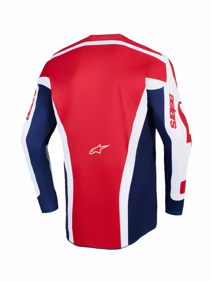 Alpinestars Paita Racer Riway Valkoinen/Sininen/Punainen XXL - Duell ajovarusteet - 43002 - 1