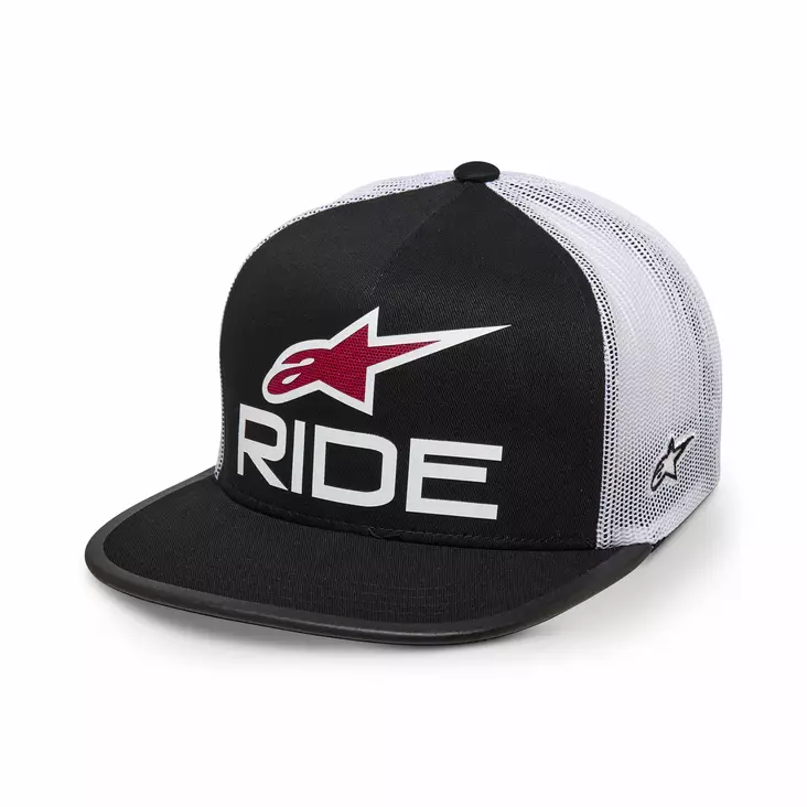 Alpinestars Ride 4.0 Trucker Hat Black/Red/White - Duell ajovarusteet - 35532 - 1