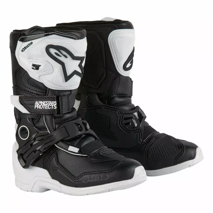 Alpinestars Saapas Tech 3s Barn Musta/Valkoinen, 30.5 - Duell ajovarusteet - 38282 - 1