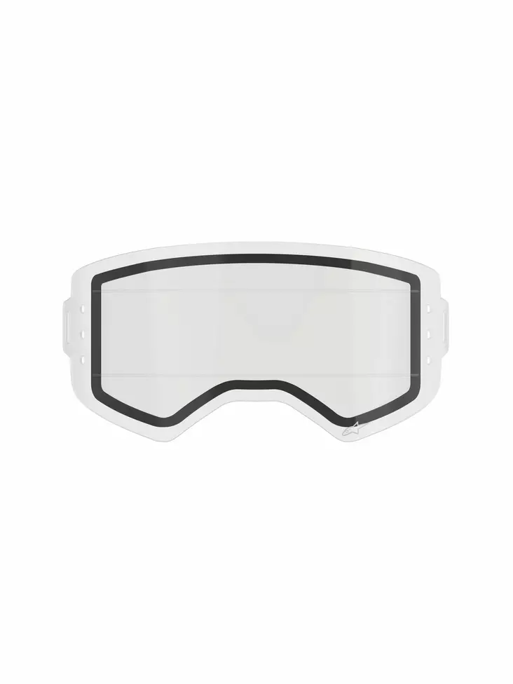 Alpinestars Supertech DOUBLE PANE ROLL OFF Kirkas - Duell ajovarusteet - 36032 - 1