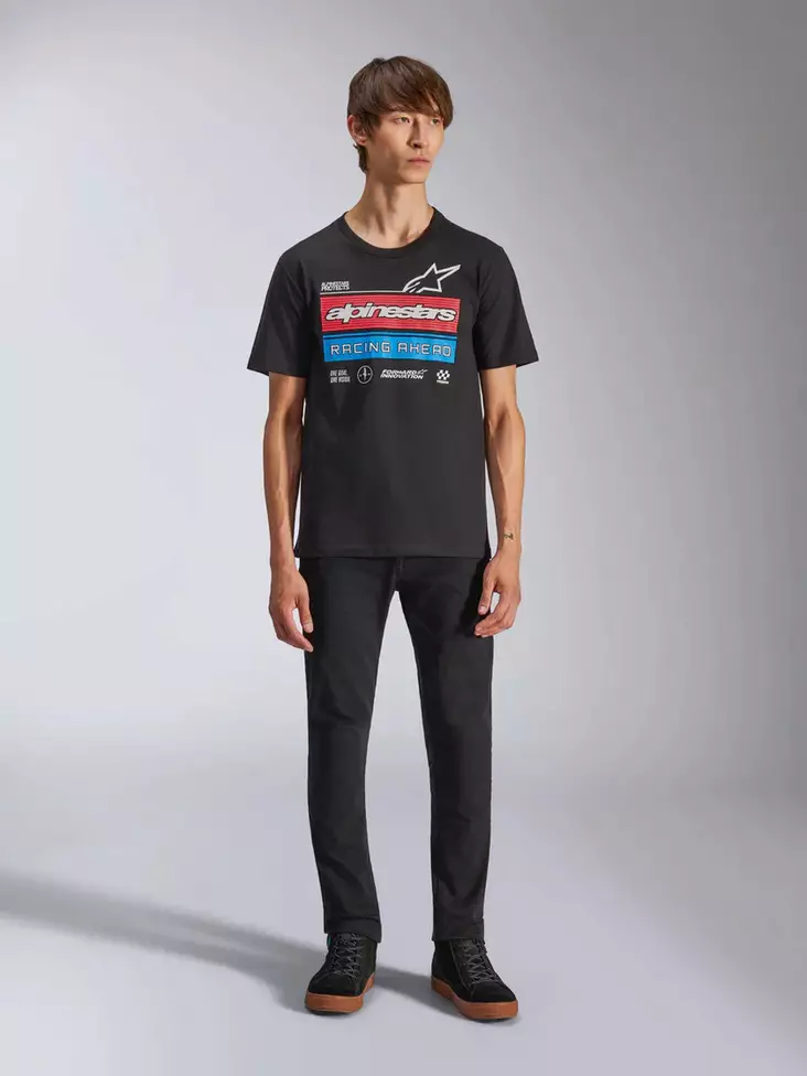 Alpinestars T-Shirt Harken SS CSF Black, S - Duell ajovarusteet - 35732 - 1