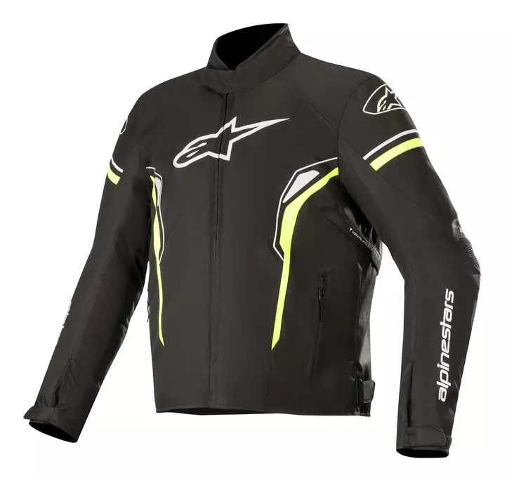 Alpinestars Tekstiilitakki T-SP-1 WP Musta/Fluo Keltainen, L - Duell ajovarusteet - 42312 - 1