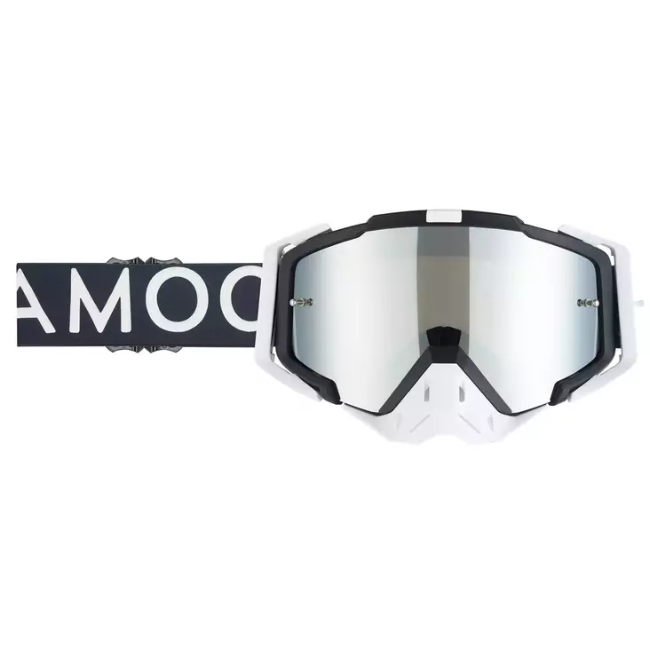 AMOQ Aster Crossilasit Black-White - Silver Mirror - Duell ajovarusteet - 52822 - 1