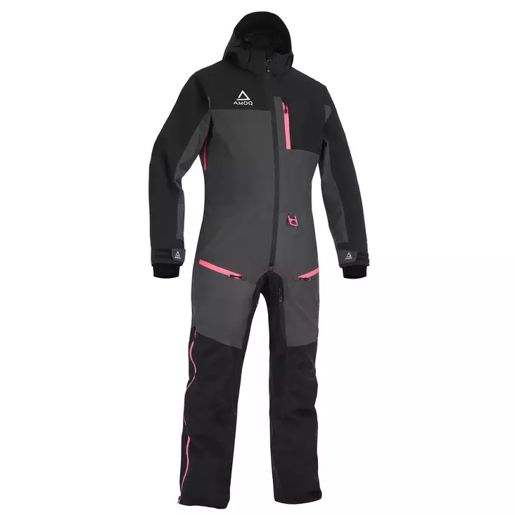 AMOQ Dynamic W's Haalari Musta/Harmaa/Pinkki S - Duell ajovarusteet - 51982 - 1