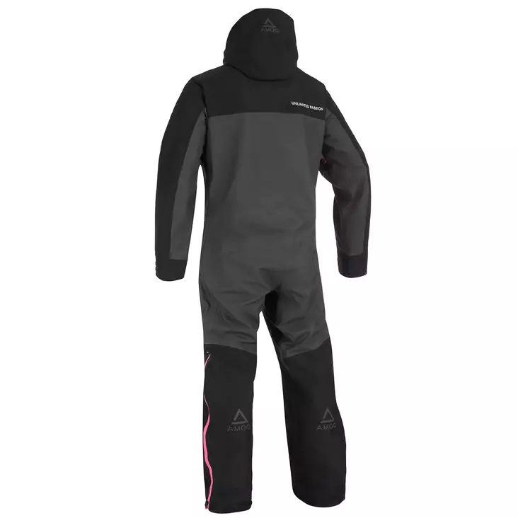 AMOQ Dynamic W's Haalari Vuorellinen Musta/Harmaa/Pinkki, S - Duell ajovarusteet - 51992 - 1