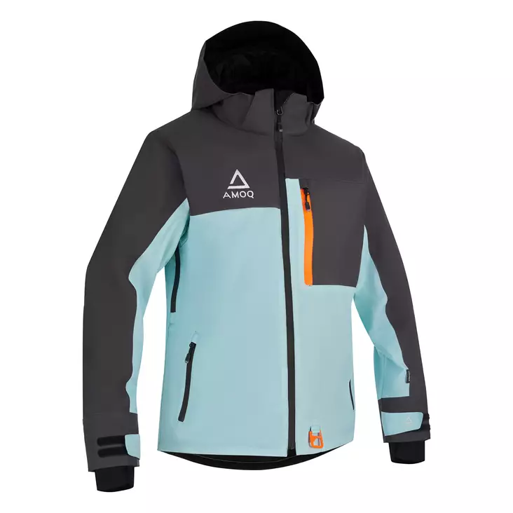 AMOQ Dynamic W's Takki Vuorellinen Harmaa/Minttu/Oranssi, XS - Duell ajovarusteet - 51862 - 1