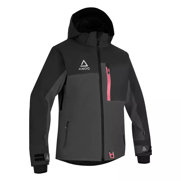 AMOQ Dynamic W's Takki Vuorellinen Musta/Harmaa/Pinkki, XS - Duell ajovarusteet - 51802 - 1