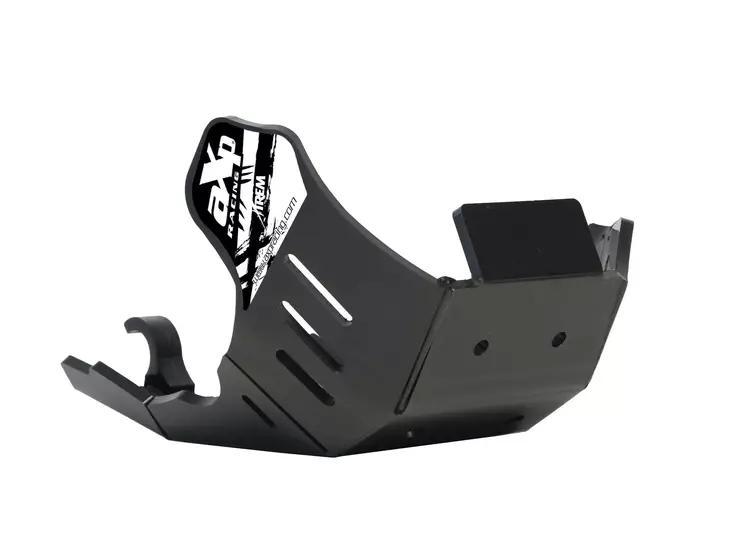 AXP Xtrem HDPE Skid Plate Black KTM 250EXCF/350EXCF/350XWF 24- - Duell MP varaosat ja tarvikkeet - 86942 - 1