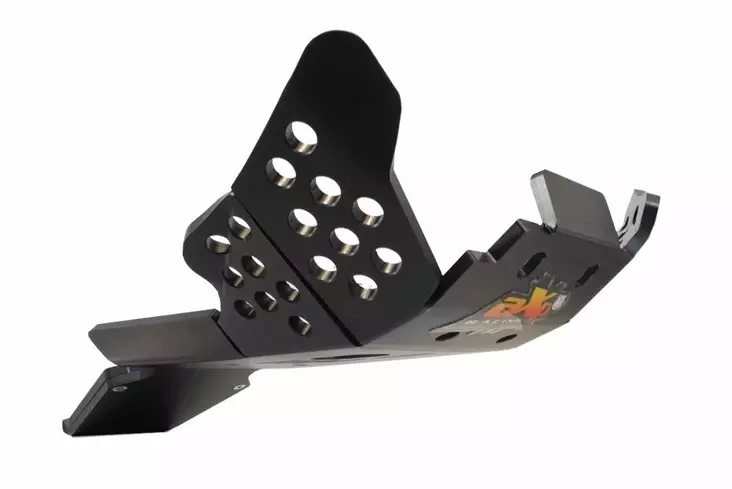 AXP Xtrem HDPE Skid Plate Black TM Racing 250EN/300EN/250MX/300MX 19-21 - Duell MP varaosat ja tarvikkeet - 86852 - 1