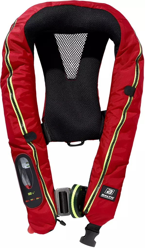 Baltic Legend harness auto ilmatäytteinen pelastusliivi punainen 40-120kg - Duell venetarvikkeet - 135442 - 1