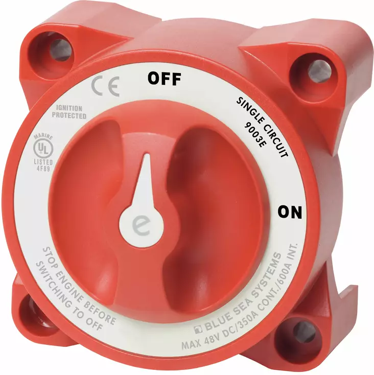 Blue Sea e Series Battery Switches 350 AMPs - Duell venetarvikkeet - 132722 - 1