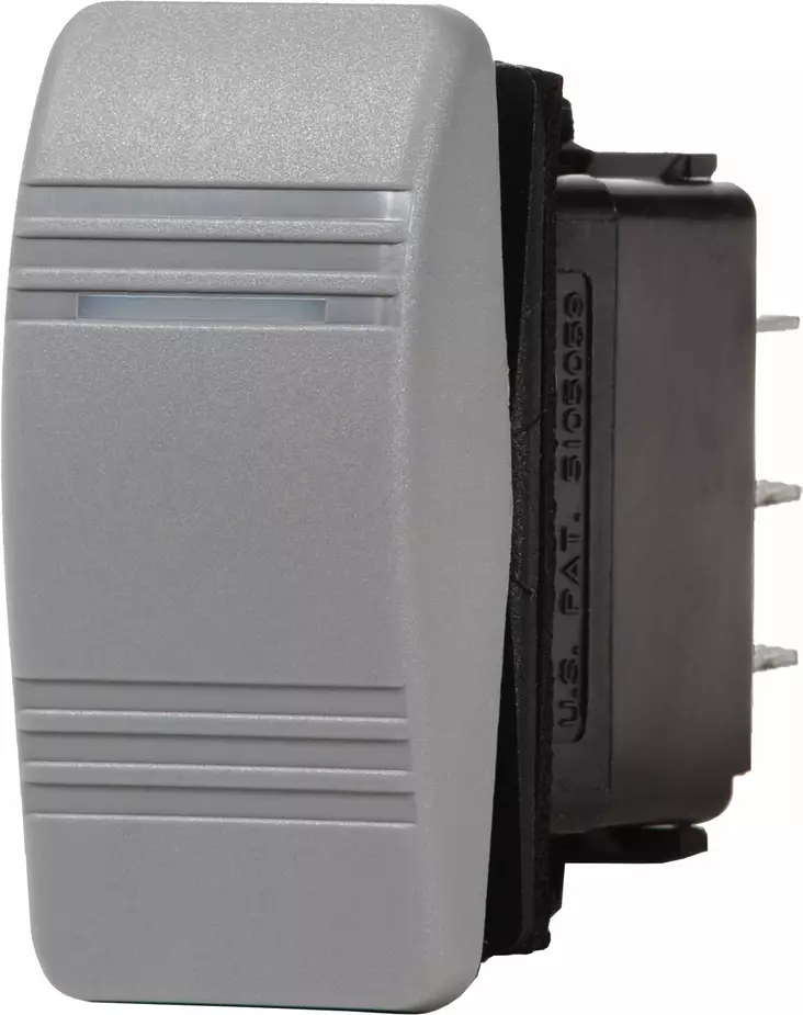 Blue Sea Water resistant Contura III Switches Grey - Duell venetarvikkeet - 132402 - 1