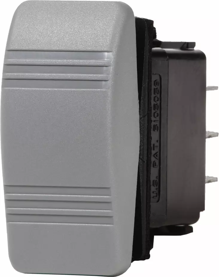 Blue Sea Water resistant Contura III Switches Grey - Duell venetarvikkeet - 132562 - 1