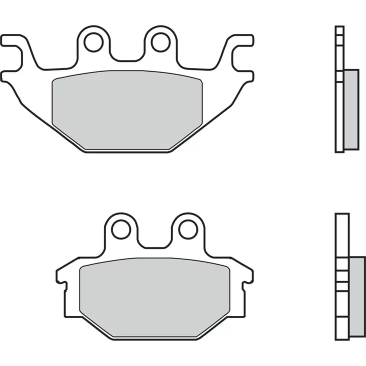 Brembo Jarrupalat Carbon-Ceramic - Duell MP varaosat ja tarvikkeet - 122782 - 1