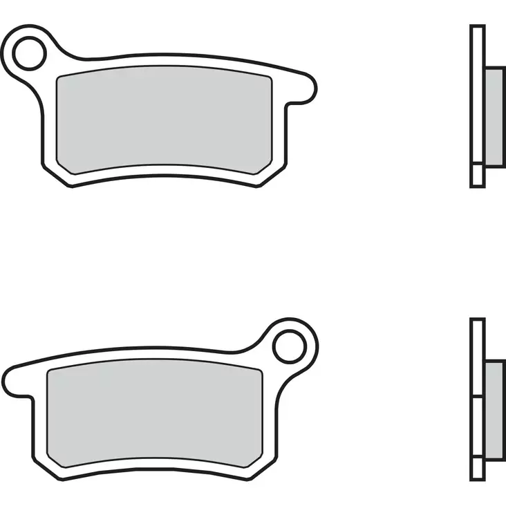 Brembo Jarrupalat Sintered Off-Road - Duell MP varaosat ja tarvikkeet - 122532 - 1