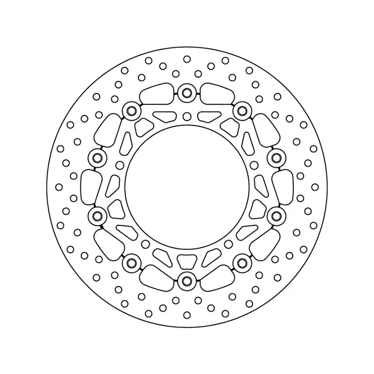 Brembo Serie Oro jarrulevy kelluva - Duell MP varaosat ja tarvikkeet - 121292 - 1