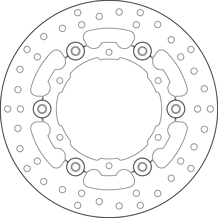 Brembo Serie Oro jarrulevy kelluva - Duell MP varaosat ja tarvikkeet - 121842 - 1