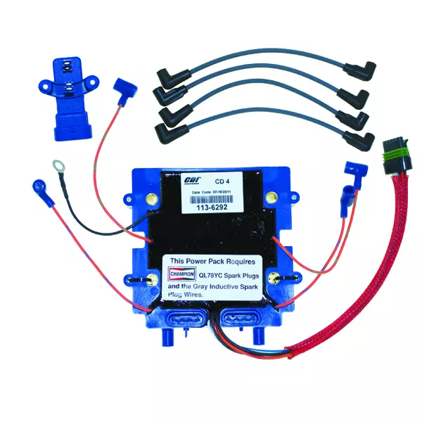 Cdi Elec. Johnson/Evinrude Power Pack Kit - 4 Cyl. 80-115HP (1995-06) - Duell venetarvikkeet - 137972 - 1