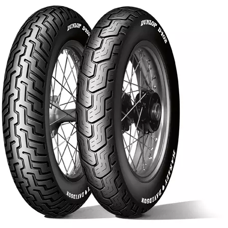 Dunlop D402 SW MU85B16 77H TL Re. Harley-Davidson (Slim White Sidewall) - Duell renkaat - 62302 - 1