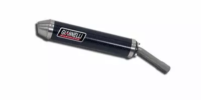 Gianelli Enduro 2T Äänenvaimennin, Hiilikutu (E-hyv.) (Pakoputki : 308-0271) - Duell mopojen varaosat ja tarvikkeet - 114122 - 1