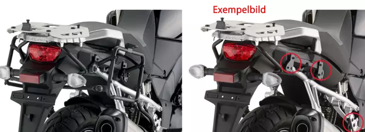 Givi putkisivutelineet Rapid release KTM 1050/1290 Adventure (15) - Duell MP varaosat ja tarvikkeet - 102682 - 1