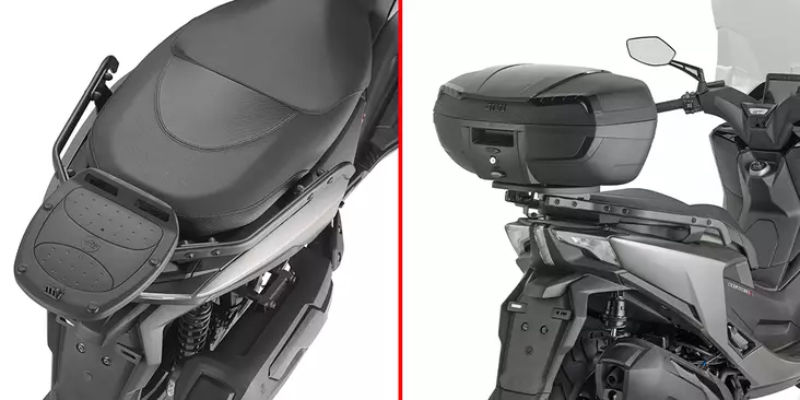 Givi Rear Rack Kymco Downtown 350 Gt (2024) - Duell MP varaosat ja tarvikkeet - 103072 - 1
