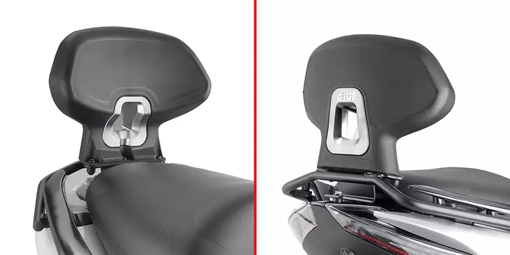 Givi Specific Backrest Zontes 350 E (2023) - Duell MP varaosat ja tarvikkeet - 102082 - 1