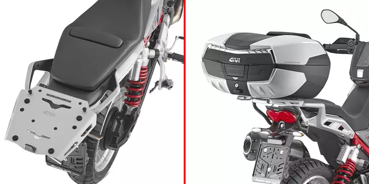 Givi Specific Rack Moto Guzzi V85TT (2024) - Duell MP varaosat ja tarvikkeet - 101452 - 1