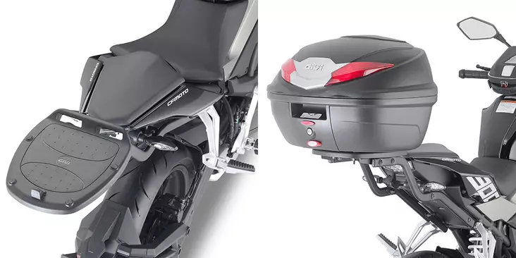 Givi Specific rear rack for MONOLOCK® top-case - Duell MP varaosat ja tarvikkeet - 102622 - 1
