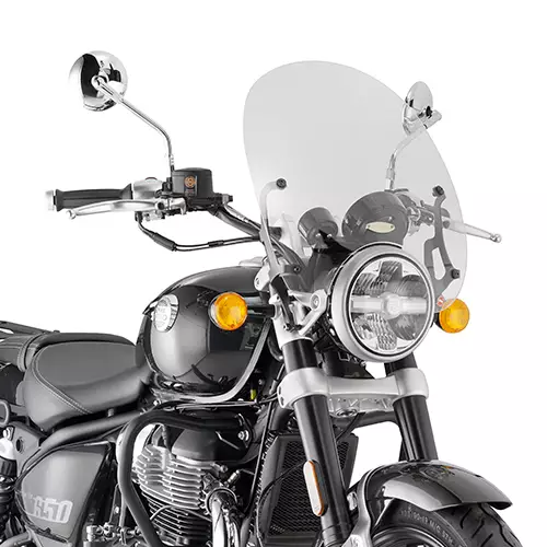 Givi Specific screen transparent 38 x 42 cm ENFIELD METEOR 650 (23) - Duell MP varaosat ja tarvikkeet - 100262 - 1