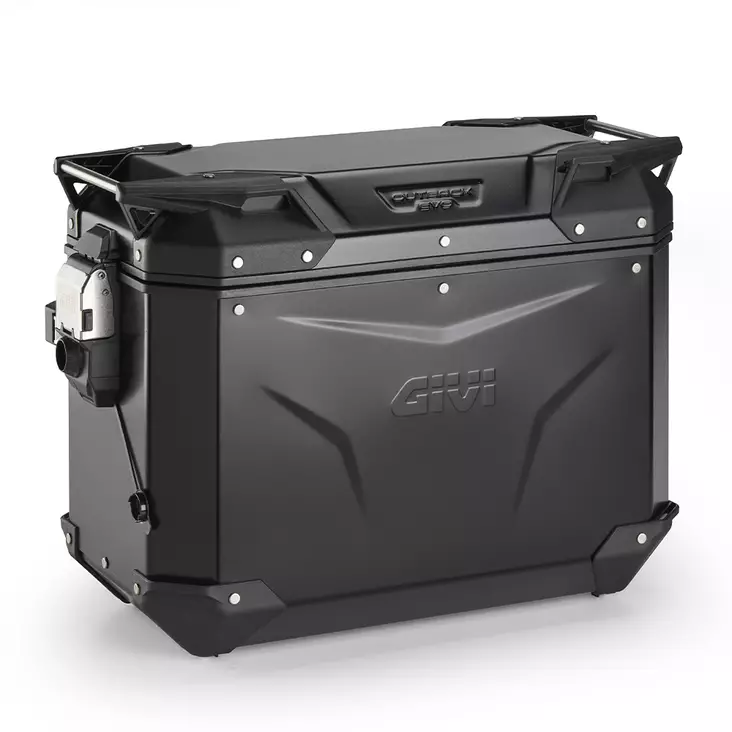 Givi Trekker Outback EVO Black Alu side-case Right 44ltr sold without lock - Duell MP varaosat ja tarvikkeet - 104532 - 1