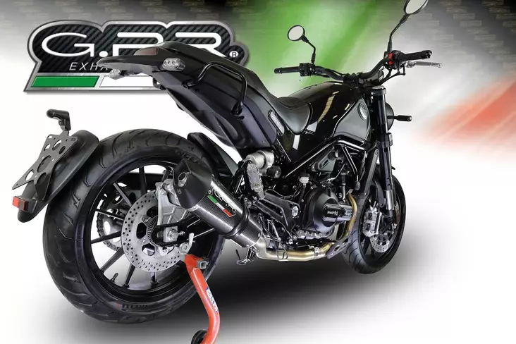 GPR Benelli Leoncino 500 Trail 2017/20 e4 EC-Approv. slip-on exhaust Gpe Ann. P - Duell MP varaosat ja tarvikkeet - 110882 - 1