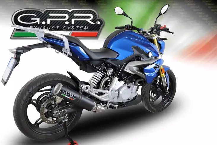 GPR Bmw G 310 R 2017/20 e4 EC-Approv. full line exhaust catalized M3 Black Tita - Duell MP varaosat ja tarvikkeet - 110372 - 1